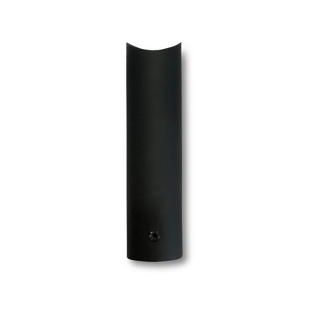 70mm Fixing Leg for Round Bar Ladder Rails - Matt Black