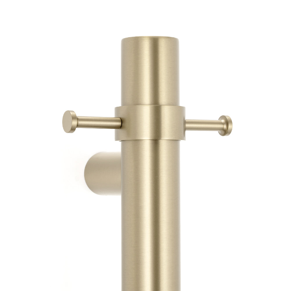 Towel Hook for Vertical Towel Bar - Light Gold
