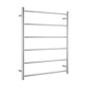Non-Heated Towel Rail - 700 x 830mm - 6 Round Bars - Mirror Polished