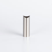 70mm Fixing Leg for Round Bar Ladder Rails - Cool Brushed Nickel