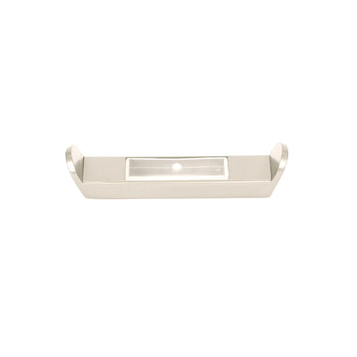 Radiant Towel Hook for Flat Bar Vertical Towel Bar - Cool Brushed Nickel