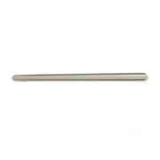 Radiant Non-Heated Cool Brushed Nickel Single Round Bar Towel Rail - 650mm ｜ Ideal Bathroom Centre