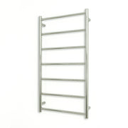 Radiant Non-Heated Towel Rail - 600 x 1130mm - 7 Round Bars - Mirror Polished ｜ Ideal Bathroom Centre