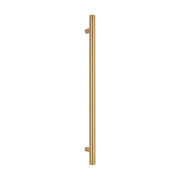 Radiant Vertical Heated Towel Bar - Brushed Gold - 950mm ｜ Ideal Bathroom Centre