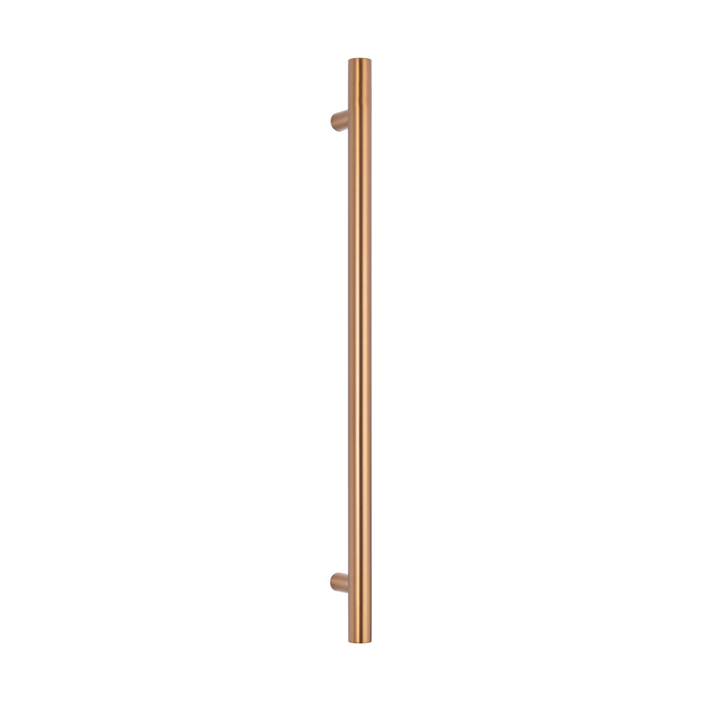 Radiant Non-Heated Vertical Towel Bar - Brushed Bronze - 950mm ｜ Ideal Bathroom Centre