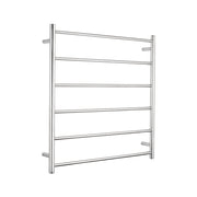 Radiant Non-Heated Towel Rail - 800 x 830mm - 6 Round Bars - Mirror Polished ｜ Ideal Bathroom Centre