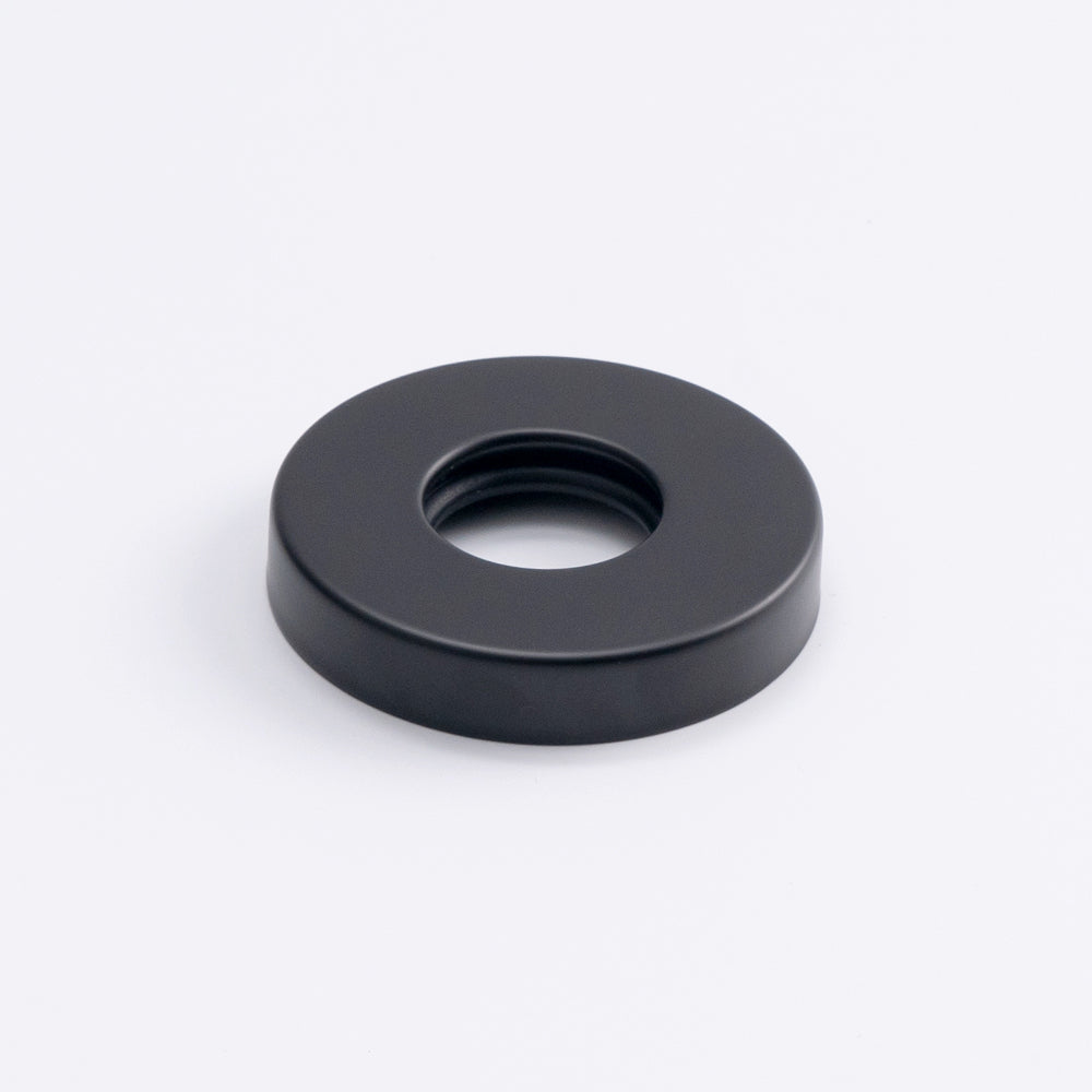 Cover Plate for Round Bar Ladder Rails - Matt Black