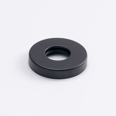 Radiant Cover Plate for Round Bar Ladder Rails - Matt Black