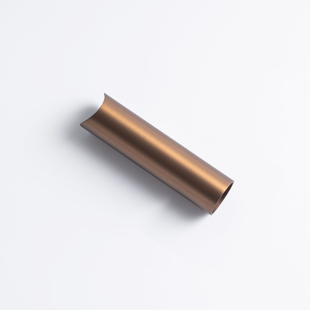 Radiant 90mm Fixing Leg for Round Bar Ladder Rails - Brushed Bronze ｜ Ideal Bathroom Centre