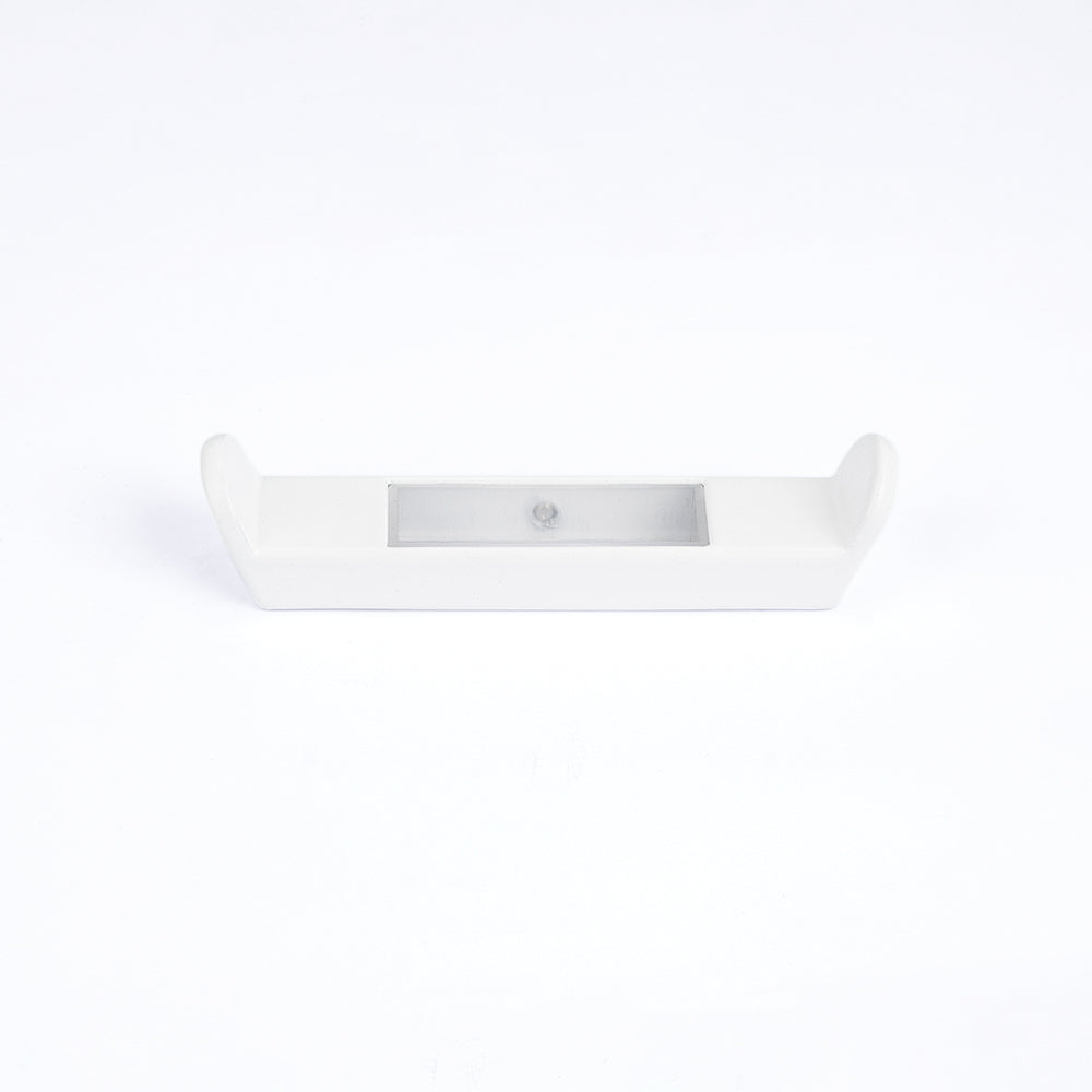 Towel Hook for Flat Bar Vertical Towel Bar - Matt White