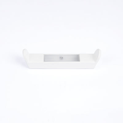 Radiant Towel Hook for Flat Bar Vertical Towel Bar - Matt White