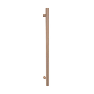 Radiant Vertical Heated Towel Bar - Champagne - 950mm