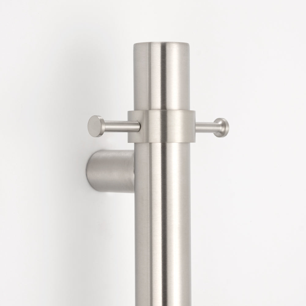 Towel Hook for Vertical Towel Bar - Brushed Satin