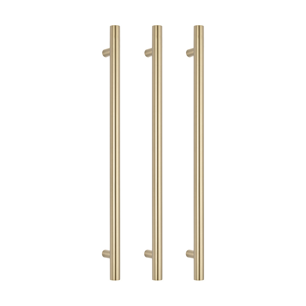 Radiant Vertical Heated Towel Bar - Light Gold - 950mm ｜ Ideal Bathroom Centre