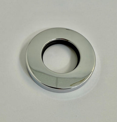 Radiant Cover Plate for Vertical Round Bar Towel Rail - Mirror Polished