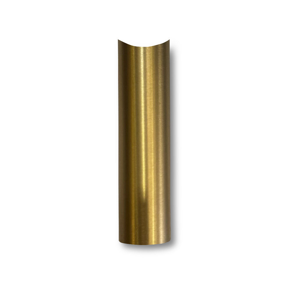 70mm Fixing Leg for Round Bar Ladder Rails - Brushed Gold