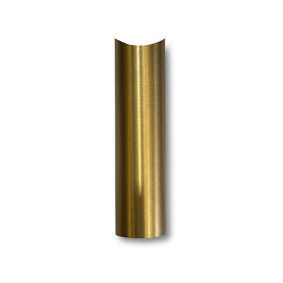 Radiant 70mm Fixing Leg for Round Bar Ladder Rails - Brushed Gold