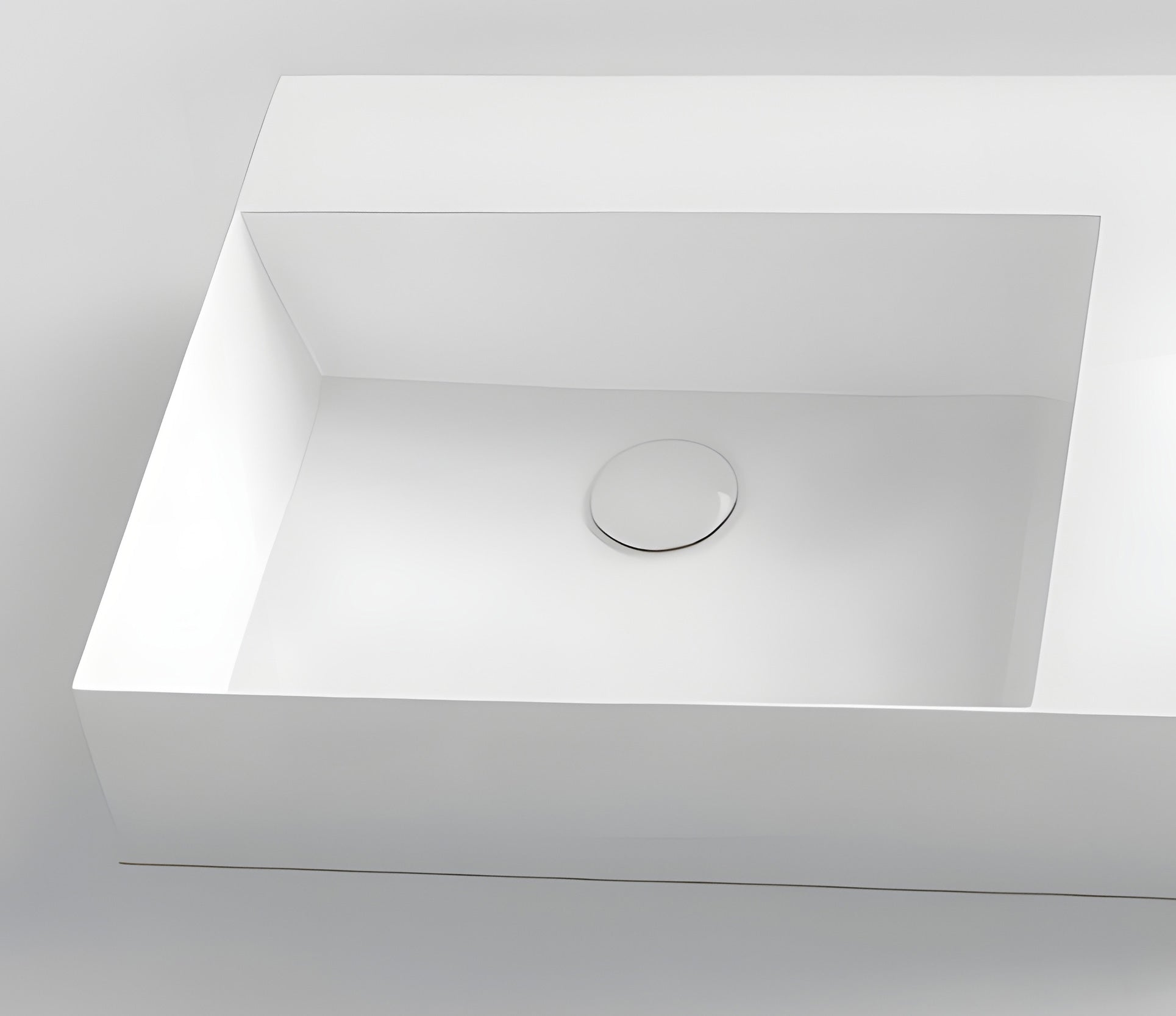 Studio Bagno Shard 65 X Plan - Left Bowl 1TH, Gloss White