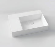 Studio Bagno Shard 65 X Plan - Right Bowl 1TH, Gloss White