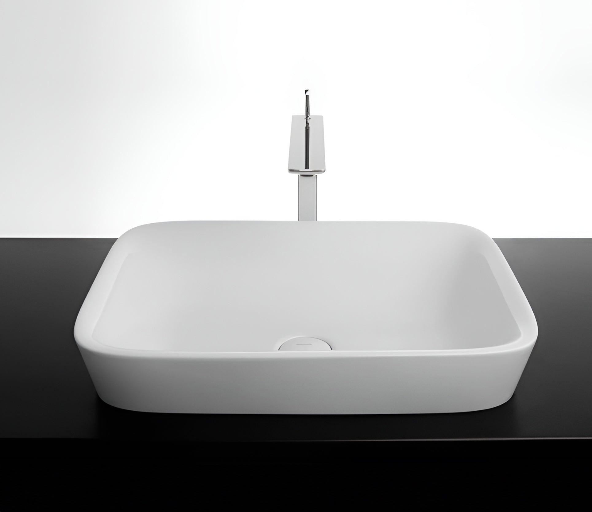 Studio Bagno Soul 2 bench basin NTH, Gloss White