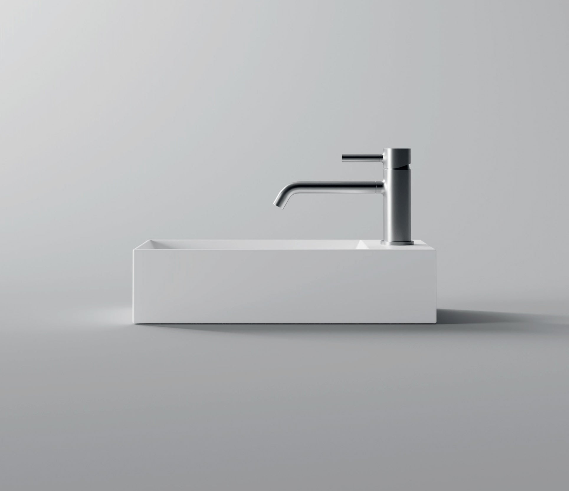 Studio Bagno Spy 45 Bench/Wall Basin NTH, Gloss White