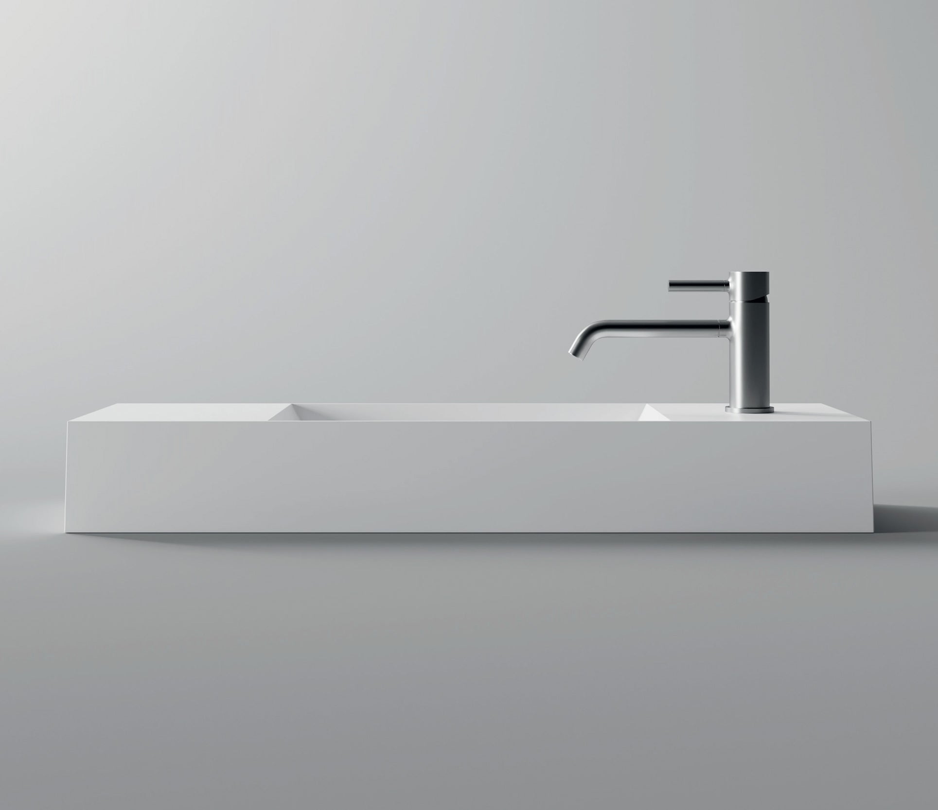 Studio Bagno Spy 80 Bench/Wall Basin NTH - Matte White
