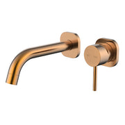 Millennium Cioso SQ Wall Basin Mixer, Rosa