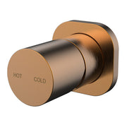 Millennium Finesa SQ Shower Mixer, Rosa