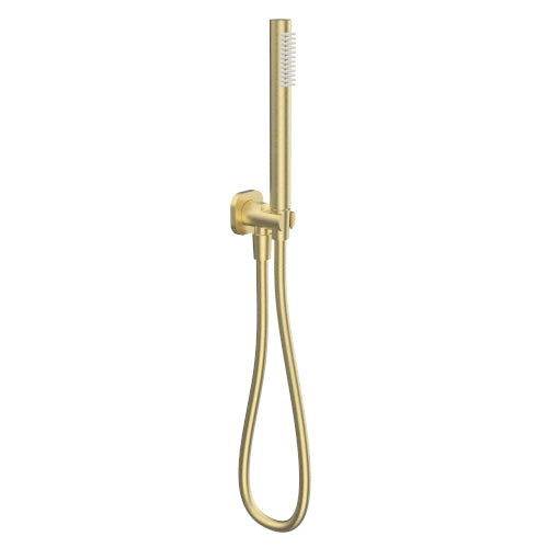 Millennium Cioso SQ Hand Shower on Hook, Modern Brass