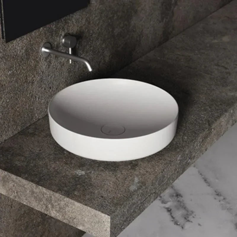 Studio Bagno Form Circle Bench Basin - Matte Indigo
