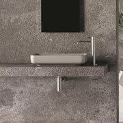 Studio Bagno Form Rectangle Bench Basin - Matte Indigo