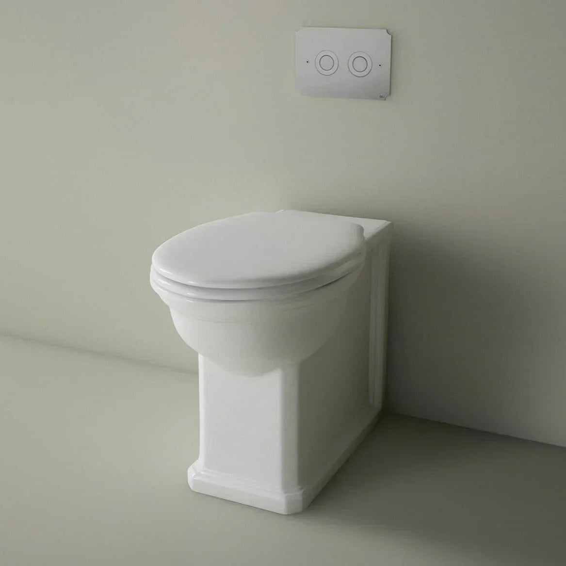 Studio Bagno Impero Rimless Wall Faced Pan - Ideal Bathroom CentreIMP002