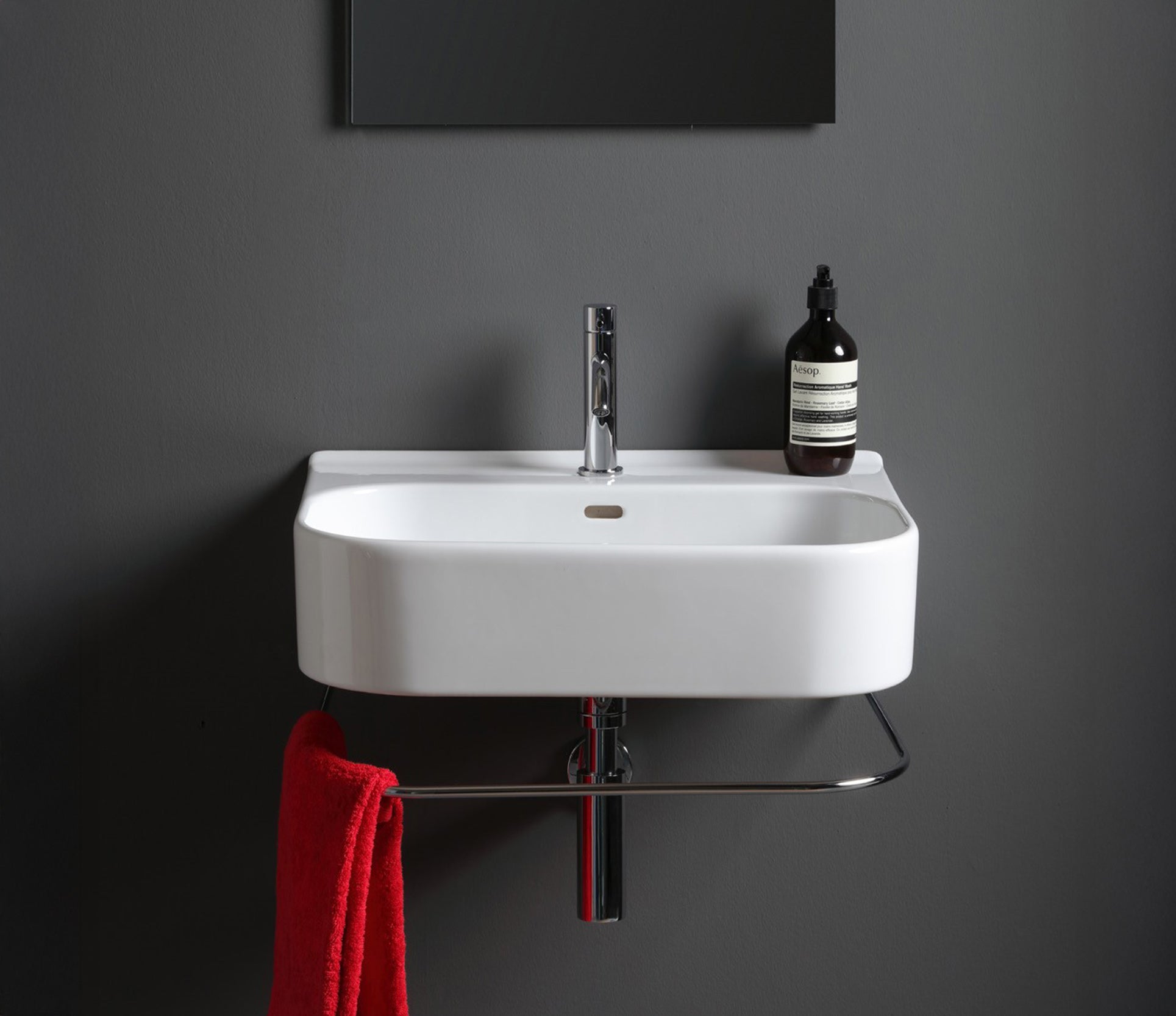 Studio Bagno Synthesis 50 towel rail - chrome