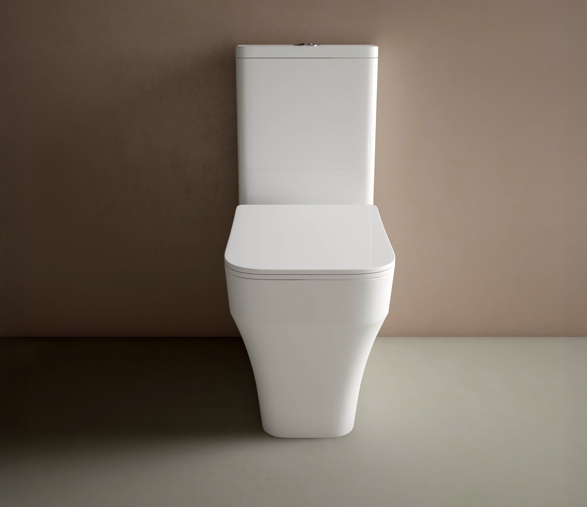 Studio Bagno Synthesis Eco Rimless Suite - Matte White