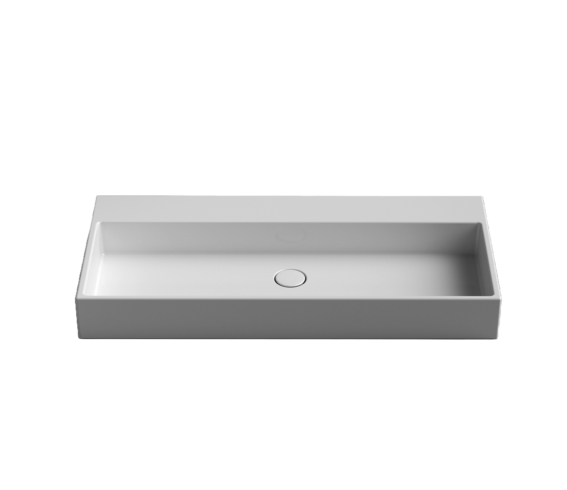 Studio Bagno Unlimited 100 V2 Bench/Wall Basin NTH, Gloss White