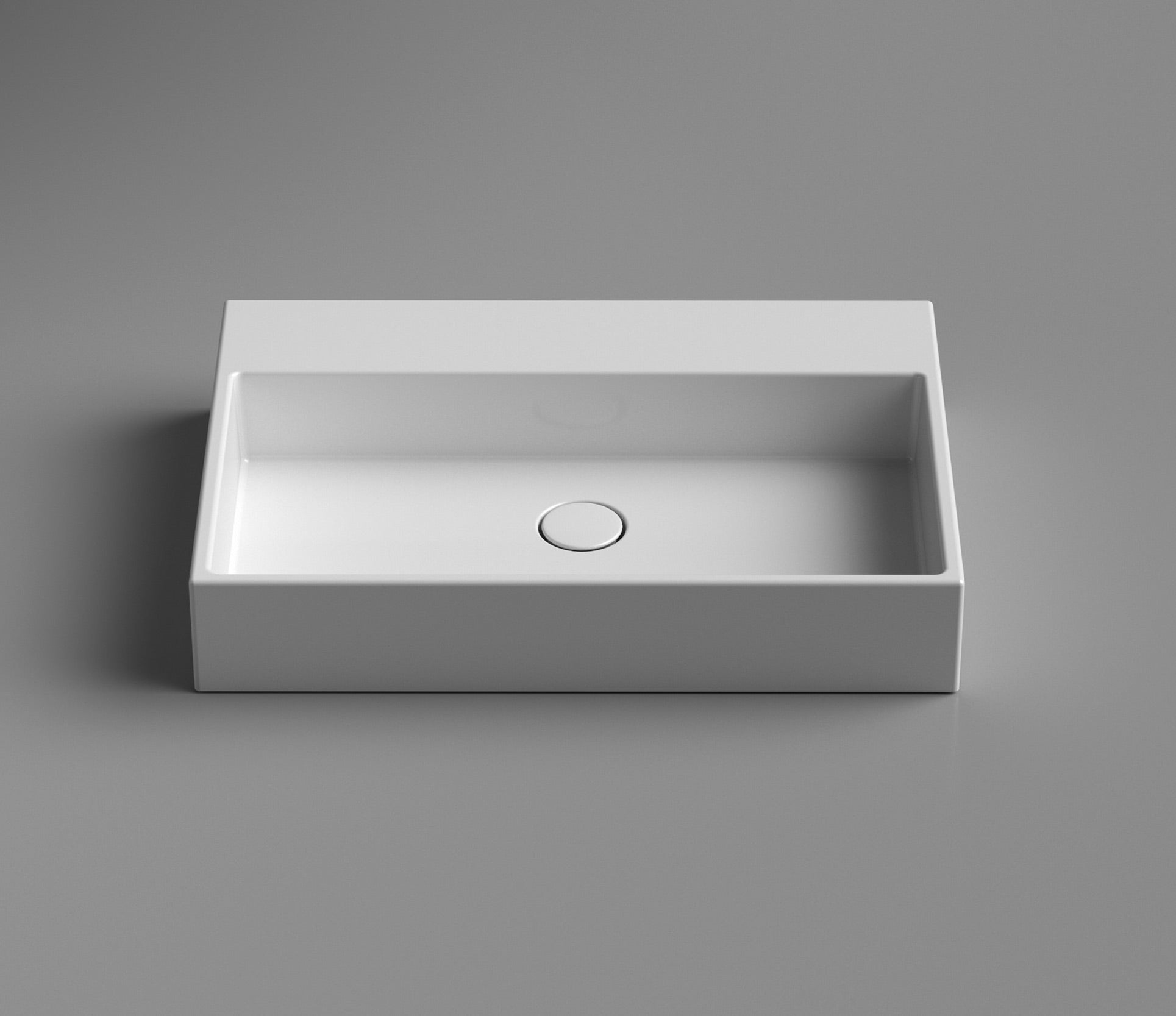 Studio Bagno Unlimited 70 V2 Bench/Wall Basin 1TH, Gloss White