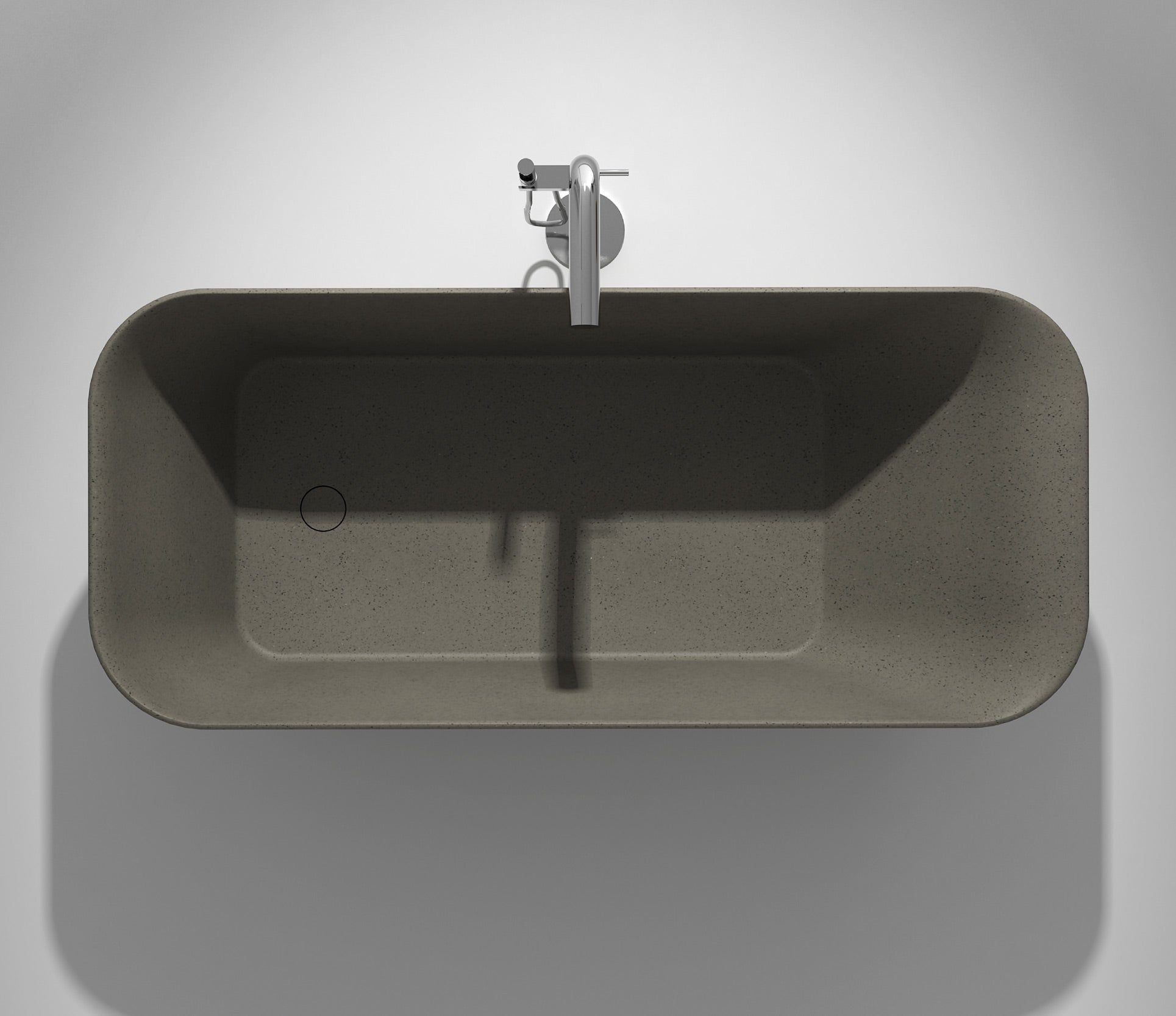 Studio Bagno Colonnade Freestanding Bath - Matte White