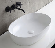 Studio Bagno Vita 60 bench basin - Matte White, Gloss White