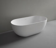 Studio Bagno Lust 1500 Wall - Faced Bath - Satin White, Semi Gloss White