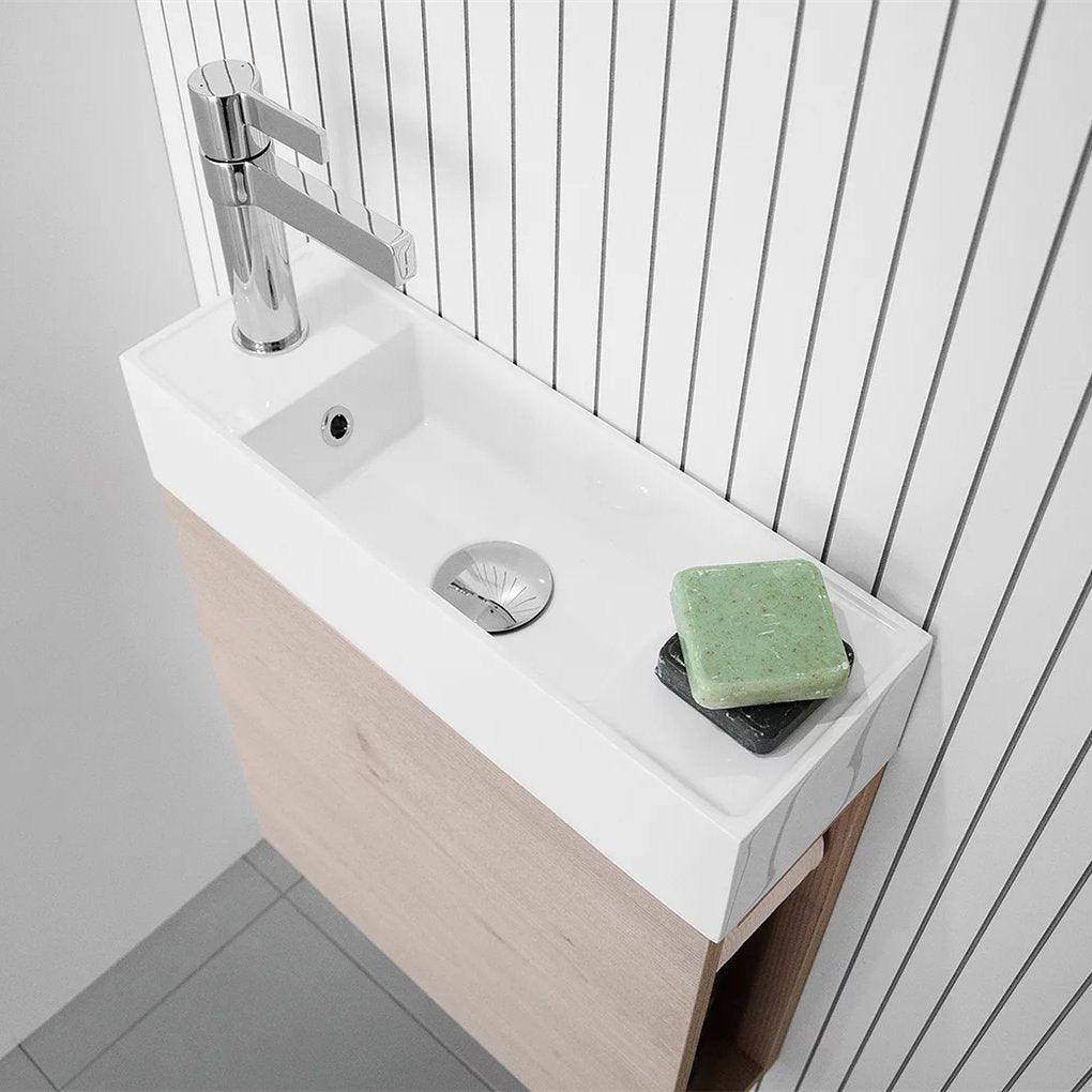 ADP Allie 450mm Small Space Vanity - Ideal Bathroom CentreALLIM0450WHGWall HungGloss White