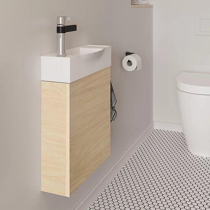 ADP Charlie 450mm Small Space Vanity - Ideal Bathroom CentreCHARM0450WHGWall HungGloss White