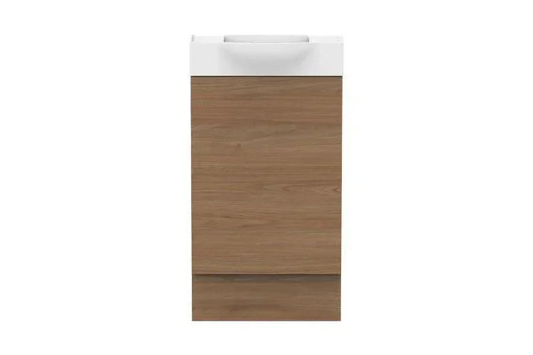 ADP Charlie 450mm Small Space Vanity - Ideal Bathroom CentreCHARM0450WKGFreestanding (Detachable Kickboard)Gloss White