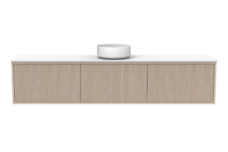 ADP Clifton Ensuite Wall Hung Vanity, 390mm Depth - Ideal Bathroom CentreCLIECS1800WHCCPCoastal Oak Woodmatt1800mmCentre Basin