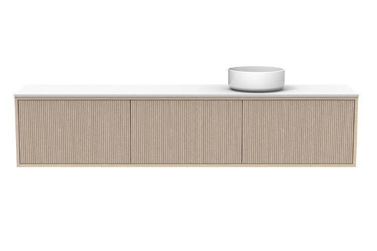 ADP Clifton Ensuite Wall Hung Vanity, 390mm Depth - Ideal Bathroom CentreCLIECS1800WHRCPCoastal Oak Woodmatt1800mmRight Hand Basin