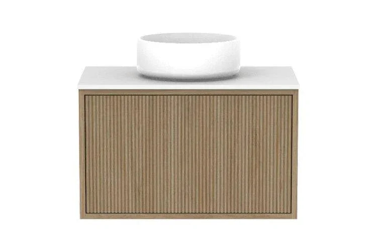 ADP Clifton Ensuite Wall Hung Vanity, 390mm Depth - Ideal Bathroom CentreCLIECS0600WHCCPPrime Oak Woodmatt600mmCentre Basin