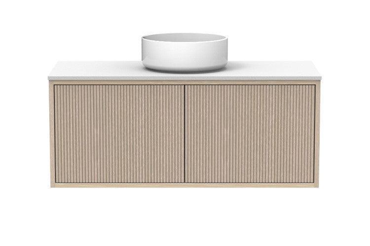 ADP Clifton Ensuite Wall Hung Vanity, 390mm Depth - Ideal Bathroom CentreCLIECS0900WHCCPCoastal Oak Woodmatt900mmCentre Basin