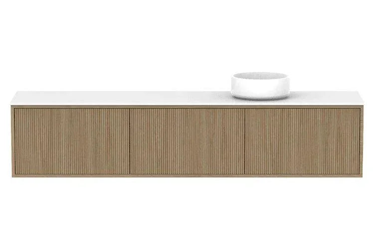 ADP Clifton Ensuite Wall Hung Vanity, 390mm Depth - Ideal Bathroom CentreCLIECS1800WHRCPPrime Oak Woodmatt1800mmRight Hand Basin