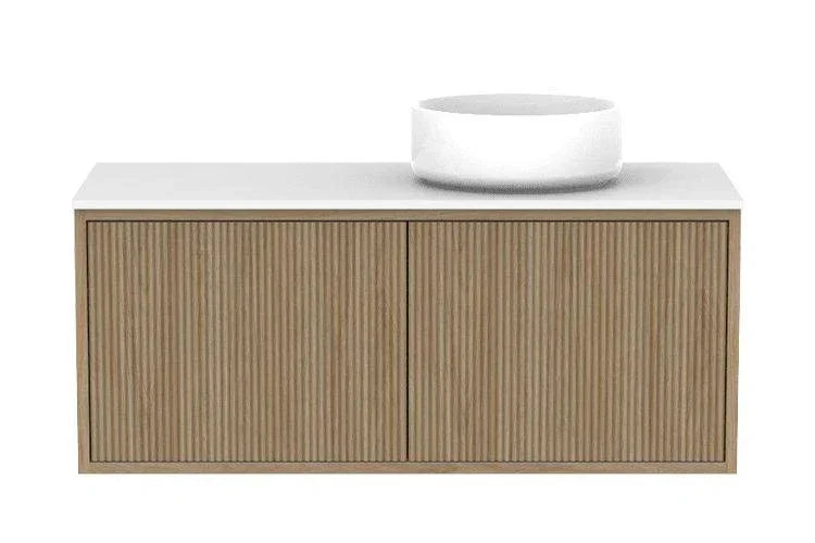 ADP Clifton Ensuite Wall Hung Vanity, 390mm Depth - Ideal Bathroom CentreCLIECS0900WHRCPPrime Oak Woodmatt900mmRight Hand Basin