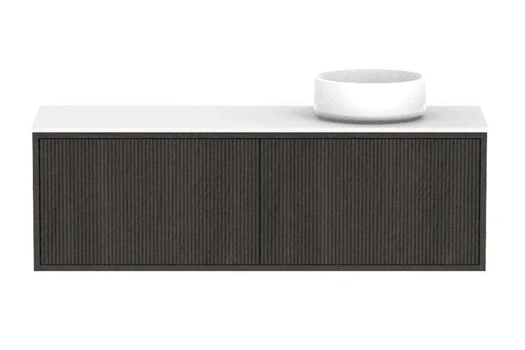 ADP Clifton Ensuite Wall Hung Vanity, 390mm Depth - Ideal Bathroom CentreCLIECS1200WHRCPBottega Oak Woodmatt1200mmRight Hand Basin