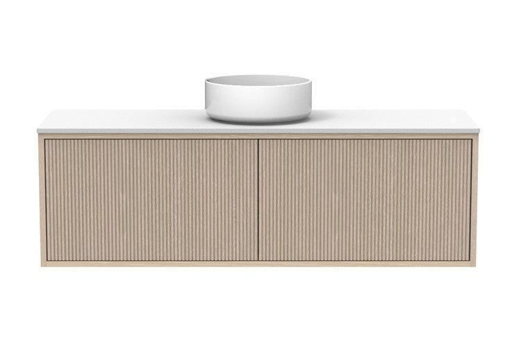 ADP Clifton Ensuite Wall Hung Vanity, 390mm Depth - Ideal Bathroom CentreCLIECS1200WHCCPCoastal Oak Woodmatt1200mmCentre Basin